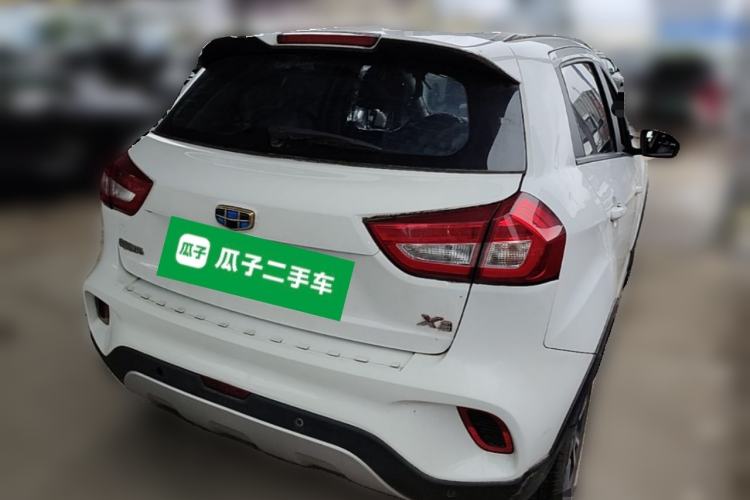 Used Geely Auto Vision X3 2017 1.5L Automatic Luxury Model Rear Right 45 Deg