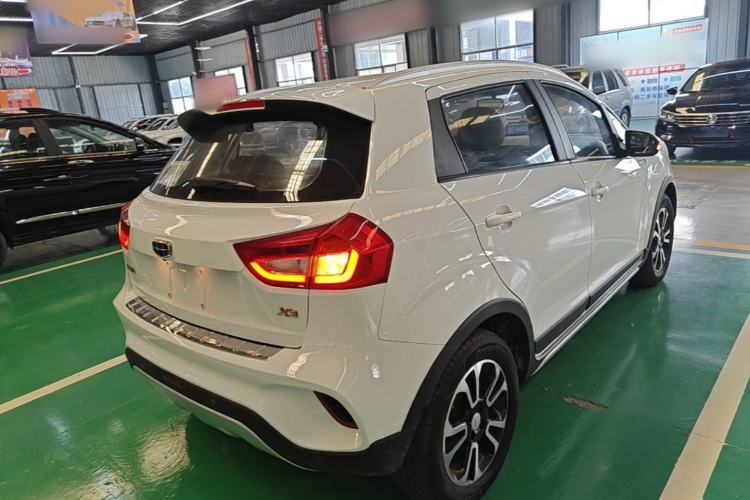 Used Geely Auto Vision X3 2017 1.5L Automatic Elite Model Rear Right 45 Deg