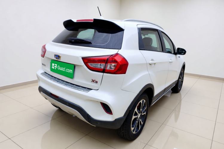 Used Geely Auto Vision X3 2017 1.5L Manual Luxury Model Rear Right 45 Deg