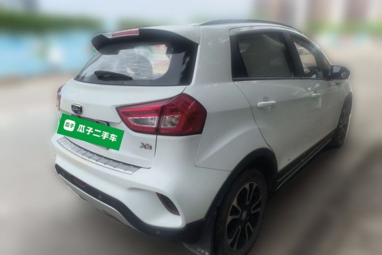 Used Geely Auto Vision X3 2017 1.5L Automatic Luxury Model Rear Right 45 Deg
