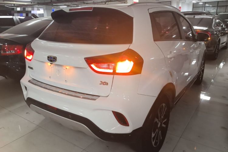 Used Geely Auto Vision X3 2017 1.5L Automatic Luxury Model Rear Right 45 Deg
