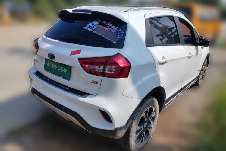 Used Geely Auto Vision X3 2017 1.5L Manual Elite Model Rear Right 45 Deg