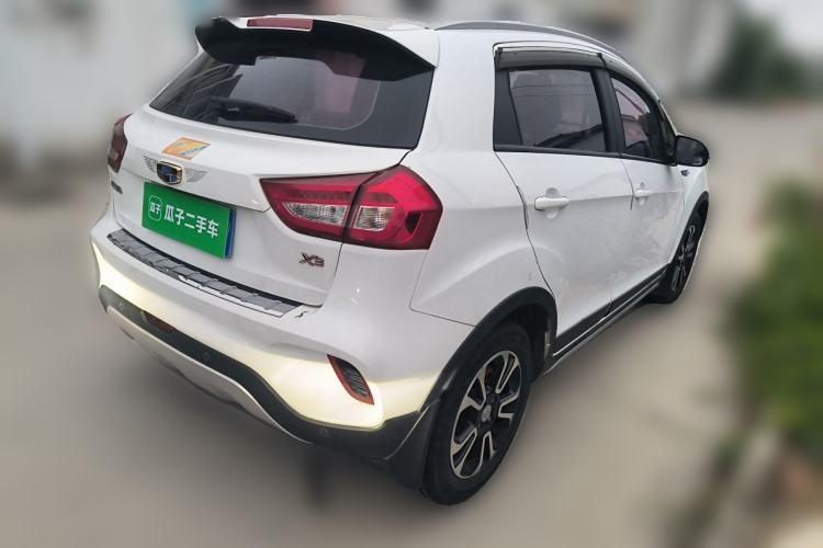 Used Geely Auto Vision X3 2017 1.5L Automatic Luxury Model Rear Right 45 Deg