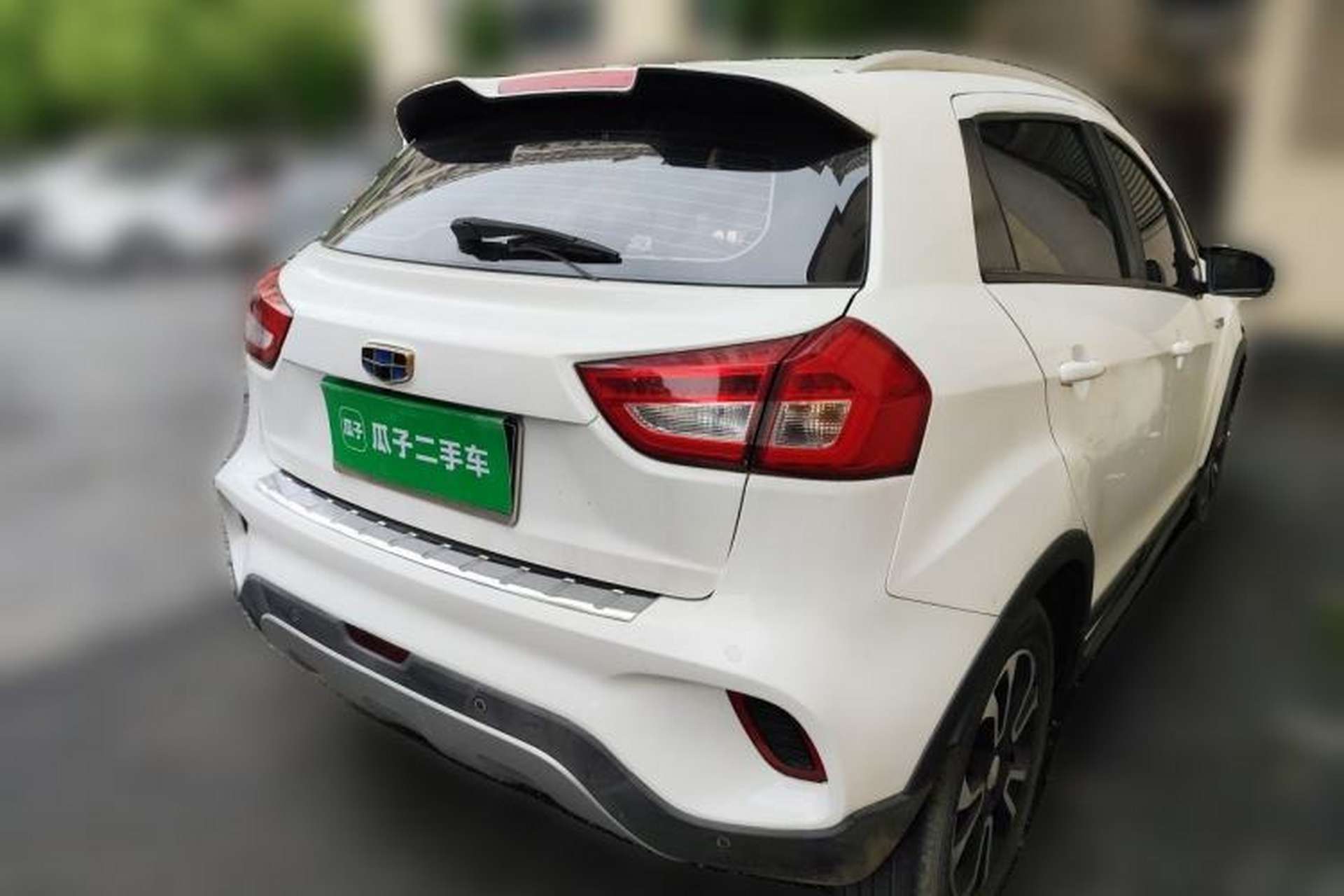 Used Geely Auto Vision X3 2017 1.5L Manual Luxury Model Rear Right 45 Deg