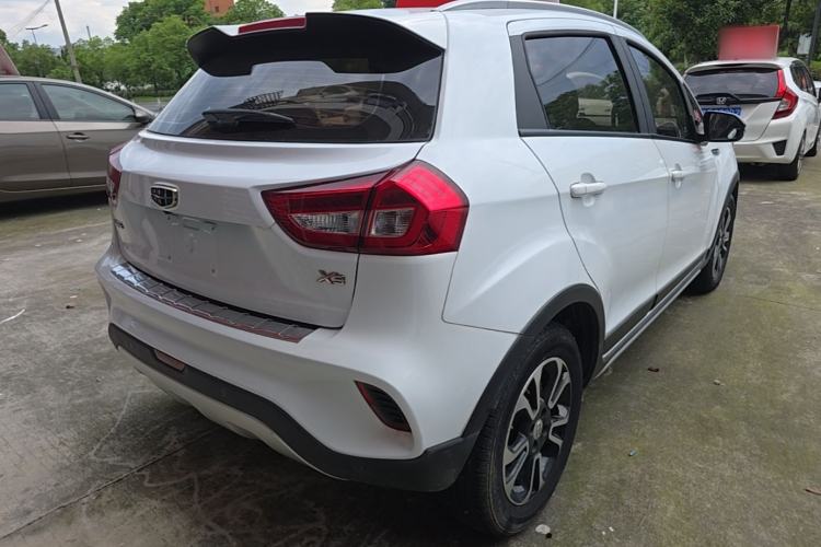 Used Geely Auto Vision X3 2017 1.5L Manual Luxury Model Rear Right 45 Deg