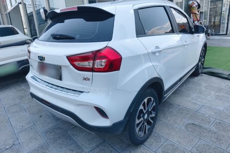 Used Geely Auto Vision X3 2017 1.5L Automatic Luxury Model Rear Right 45 Deg