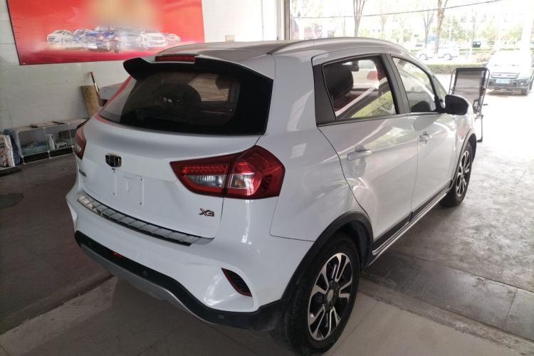 Used Geely Auto Vision X3 2017 1.5L Automatic Luxury Model Rear Right 45 Deg