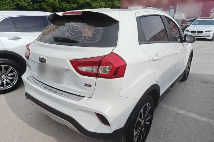 Used Geely Auto Vision X3 2017 1.5L Automatic Luxury Model Rear Right 45 Deg