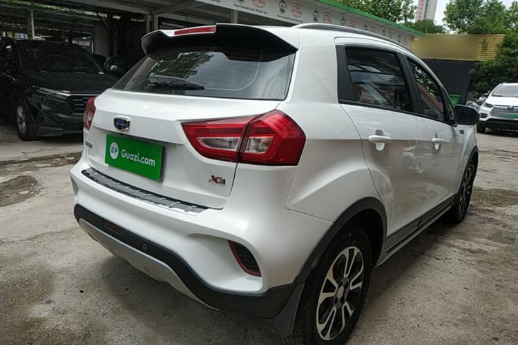 Used Geely Auto Vision X3 2017 1.5L Automatic Luxury Model Rear Right 45 Deg