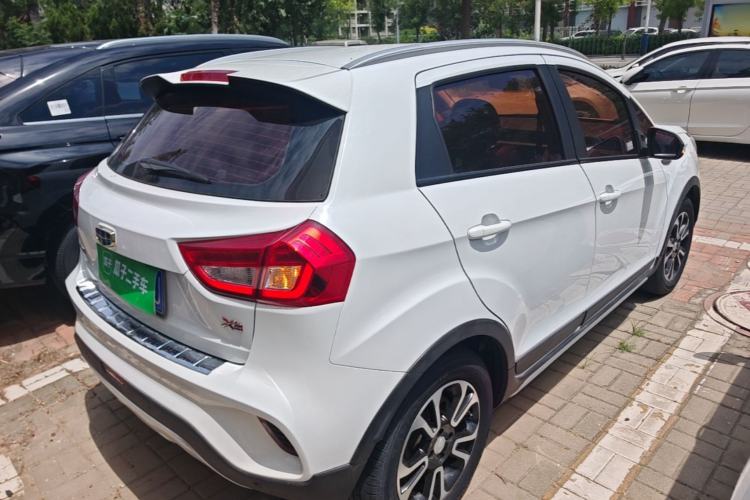 Used Geely Auto Vision X3 2017 1.5L Manual Elite Model Rear Right 45 Deg