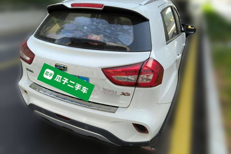 Used Geely Auto Vision X3 2017 1.5L Automatic Elite Model Rear Right 45 Deg