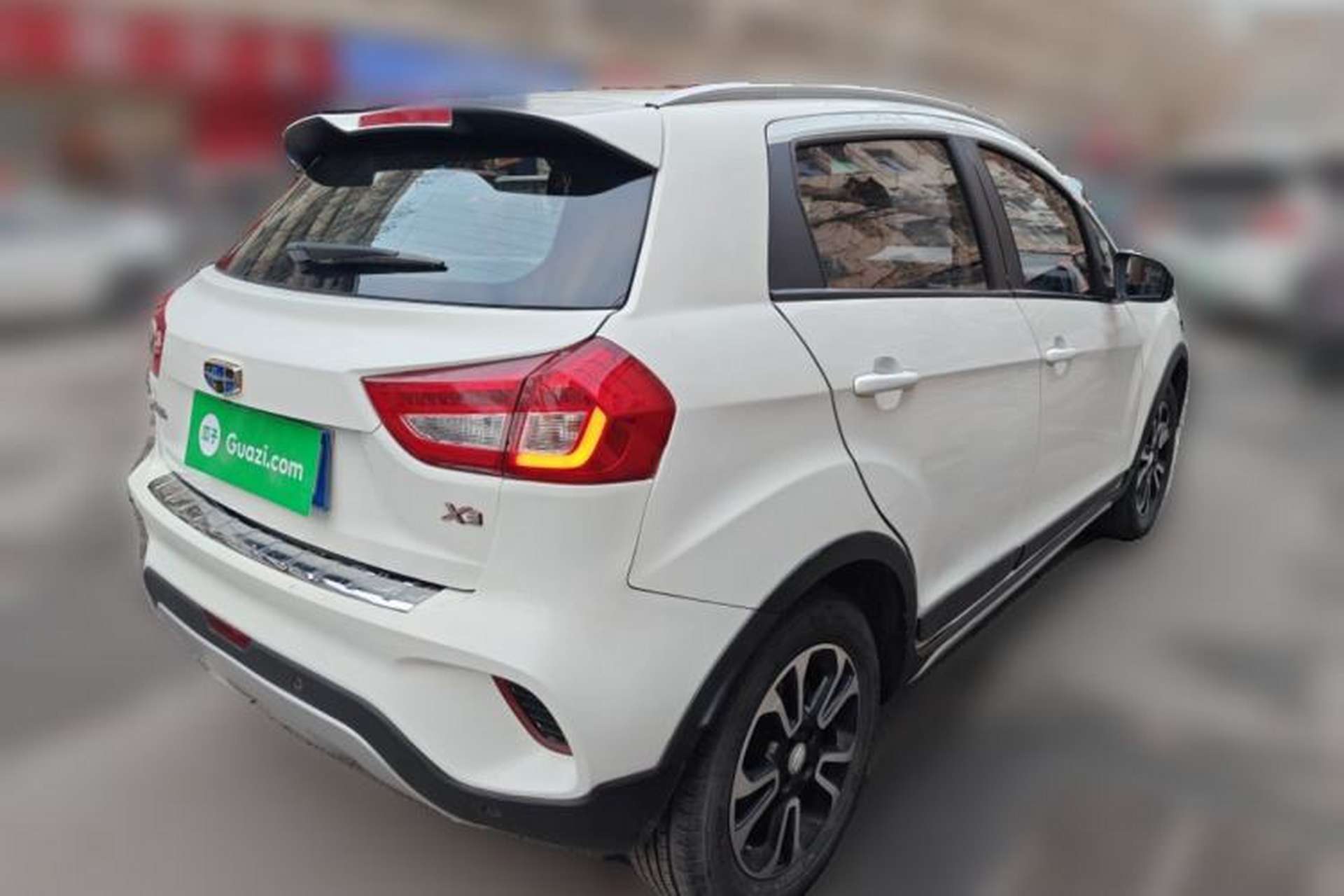 Used Geely Auto Vision X3 2017 1.5L Automatic Elite Model Rear Right 45 Deg