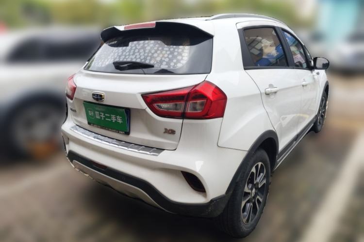 Used Geely Auto Vision X3 2017 1.5L Manual Elite Model Rear Right 45 Deg