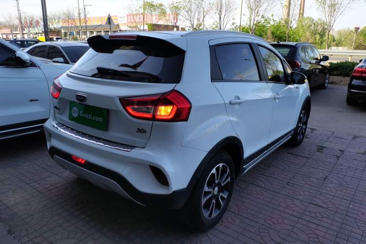 Used Geely Auto Vision X3 2017 1.5L Manual Luxury Model Rear Right 45 Deg