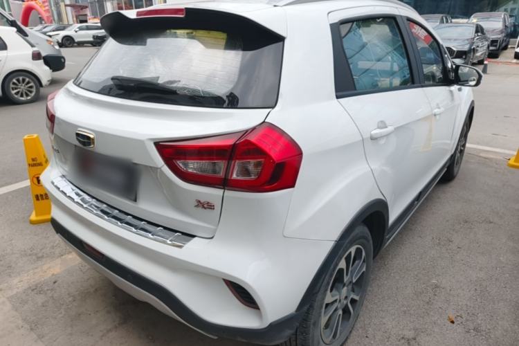Used Geely Auto Vision X3 2017 1.5L Automatic Luxury Model Rear Right 45 Deg