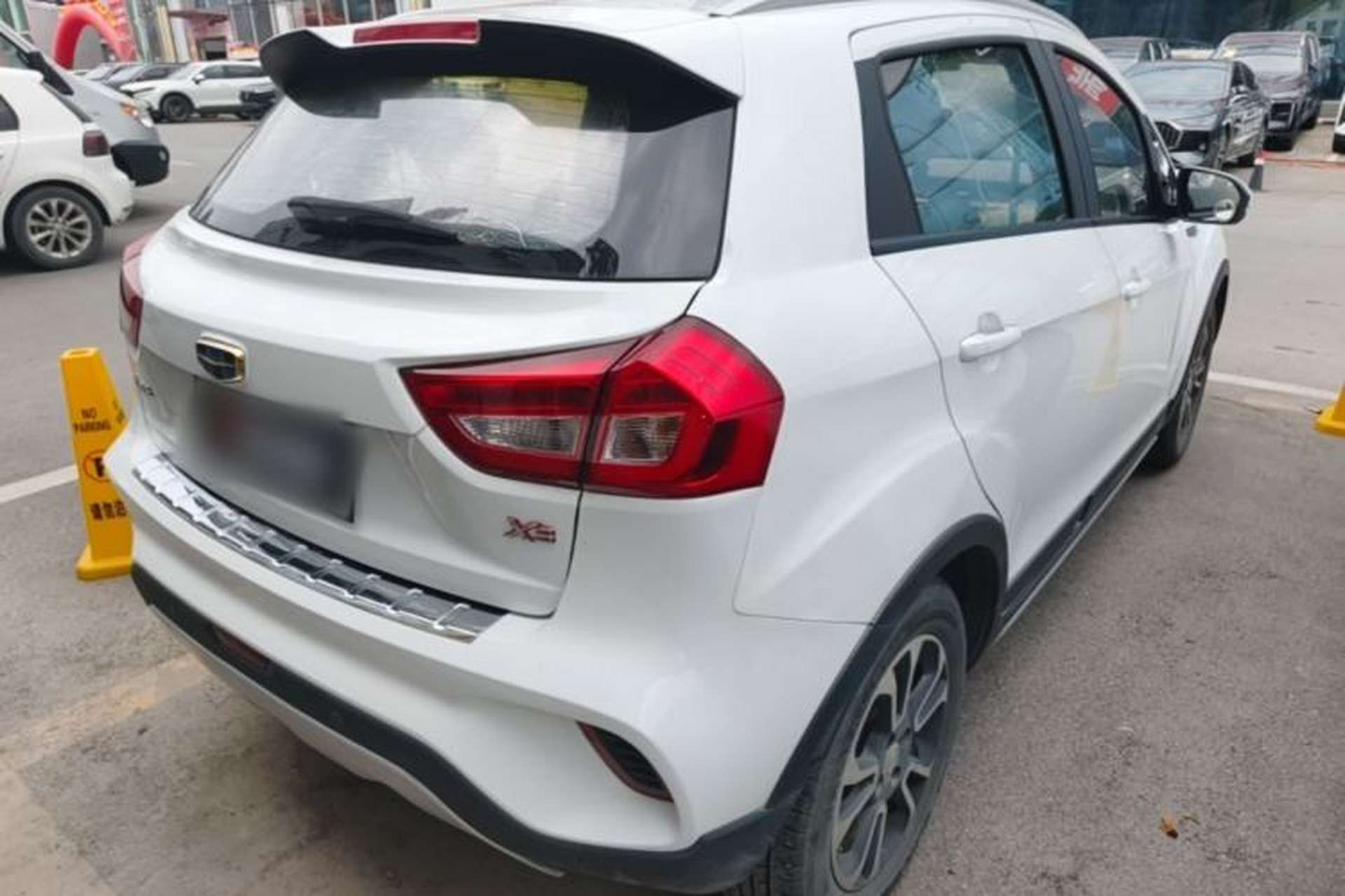 Used Geely Auto Vision X3 2017 1.5L Automatic Luxury Model Rear Right 45 Deg
