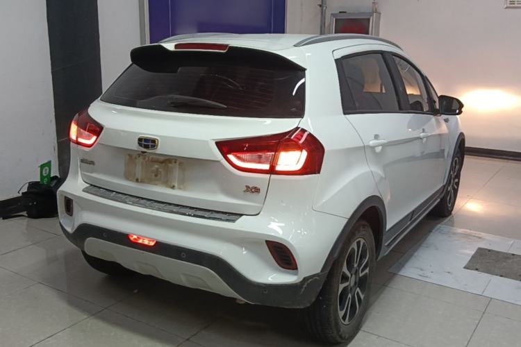 Used Geely Auto Vision X3 2017 1.5L Manual Luxury Model Rear Right 45 Deg