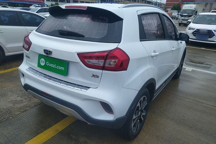Used Geely Auto Vision X3 2017 1.5L Automatic Luxury Model Rear Right 45 Deg