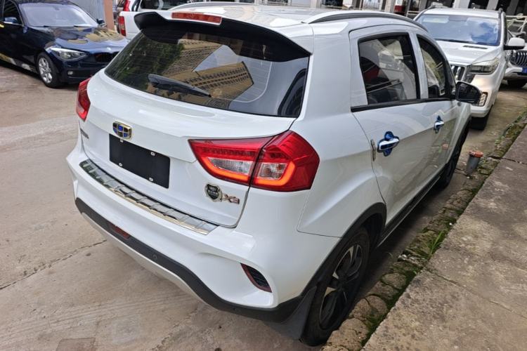Used Geely Auto Vision X3 2017 1.5L Automatic Luxury Model Rear Right 45 Deg
