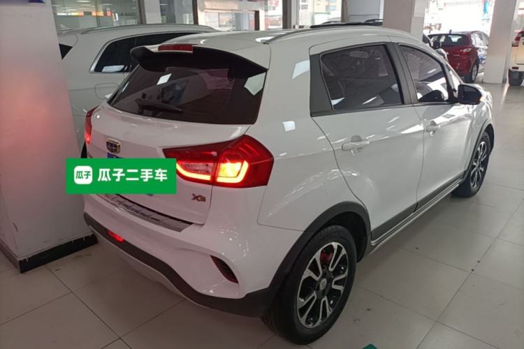 Used Geely Auto Vision X3 2017 1.5L Automatic Luxury Model Rear Right 45 Deg