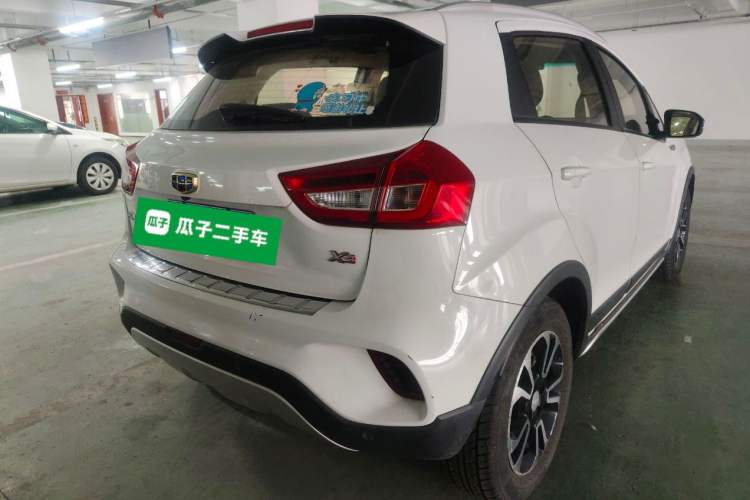 Used Geely Auto Vision X3 2017 1.5L Automatic Elite Model Rear Right 45 Deg