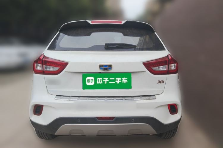 Used Geely Auto Vision X3 2017 1.5L Manual Elite Model Rear