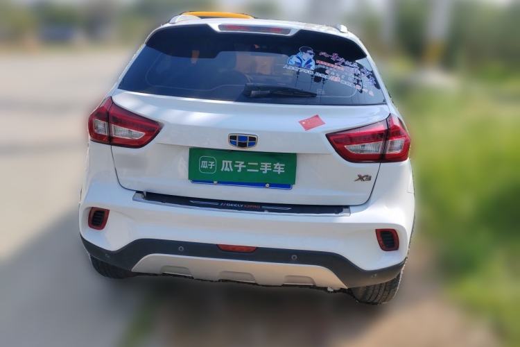 Used Geely Auto Vision X3 2017 1.5L Manual Elite Model Rear