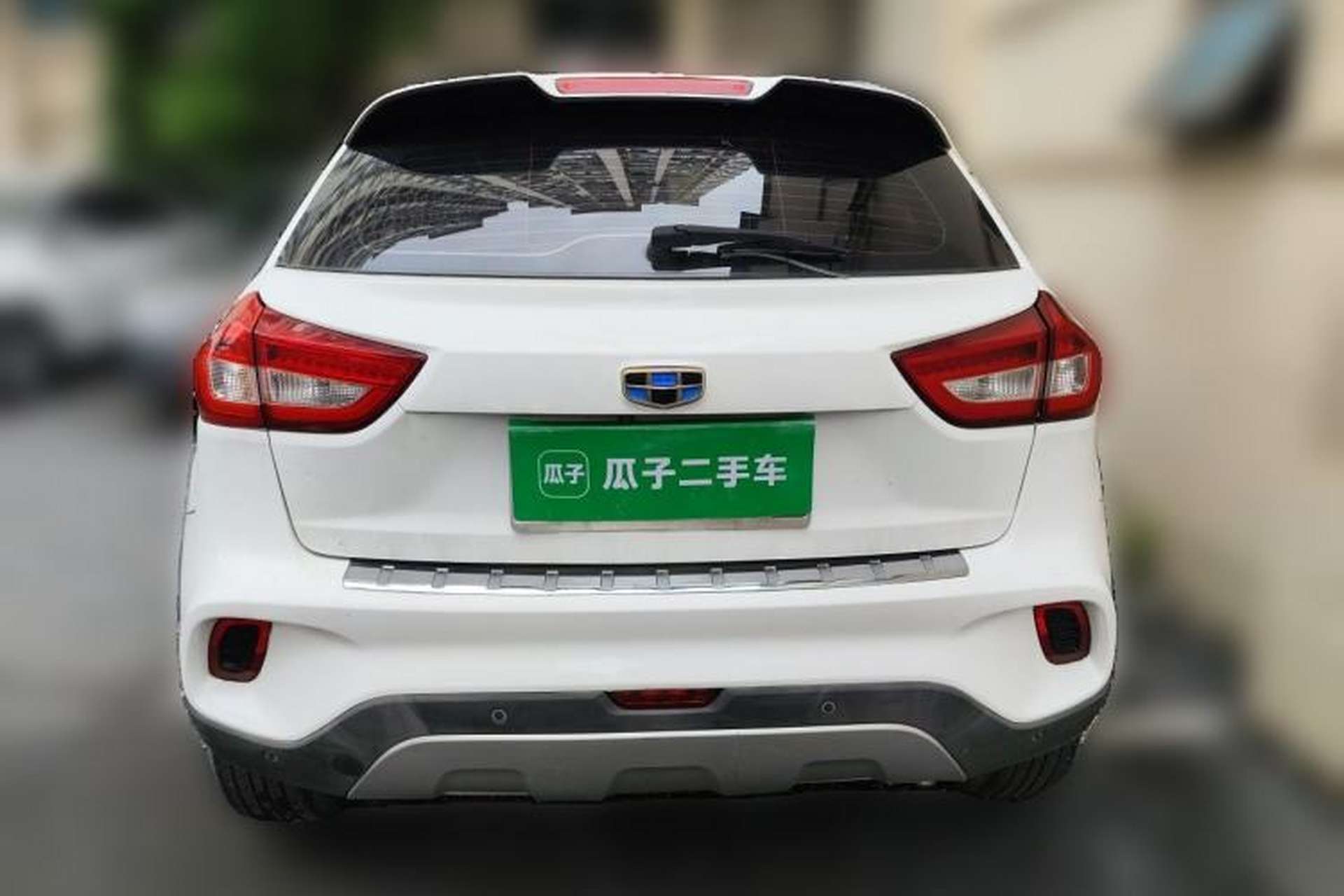 Used Geely Auto Vision X3 2017 1.5L Manual Luxury Model Rear