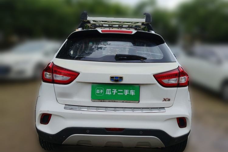 Used Geely Auto Vision X3 2017 1.5L Manual Elite Model Rear