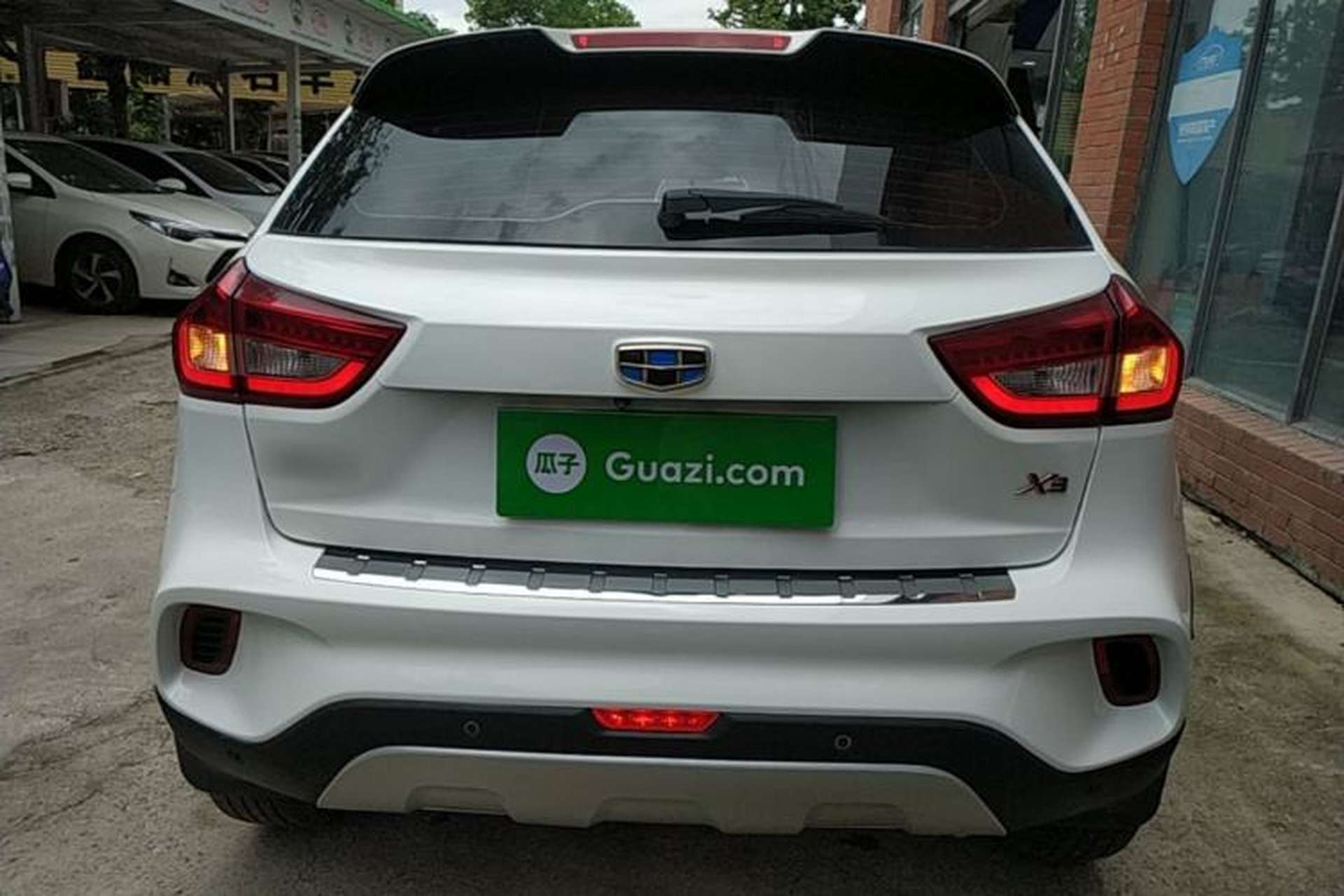 Used Geely Auto Vision X3 2017 1.5L Automatic Luxury Model Rear