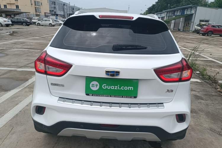 Used Geely Auto Vision X3 2017 1.5L Manual Elite Model Rear