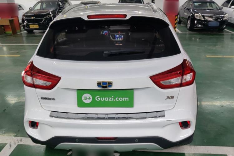 Used Geely Auto Vision X3 2017 1.5L Manual Elite Model Rear