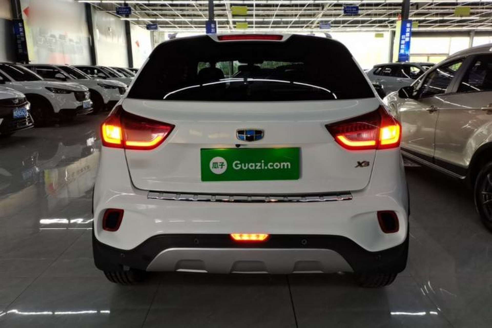 Used Geely Auto Vision X3 2017 1.5L Manual Luxury Model Rear