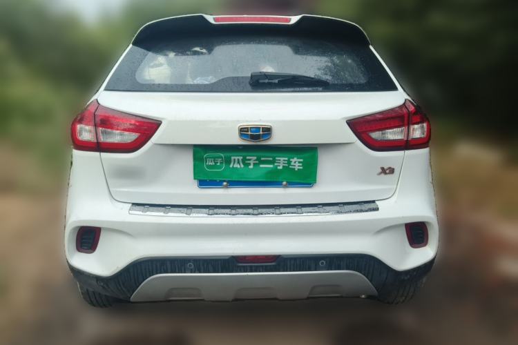 Used Geely Auto Vision X3 2017 1.5L Manual Luxury Model Rear