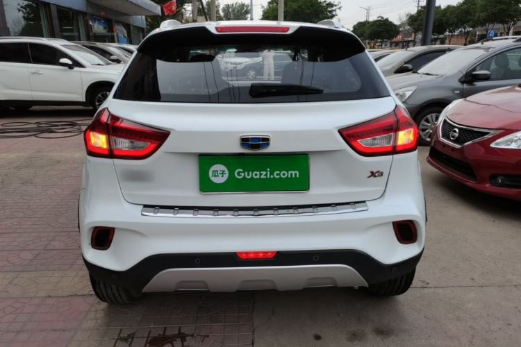 Used Geely Auto Vision X3 2017 1.5L Manual Luxury Model Rear
