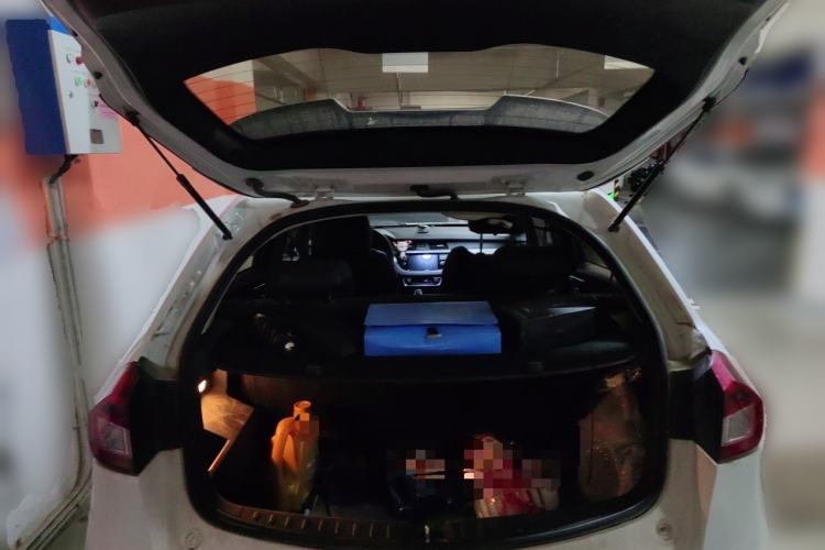 Used Geely Auto Vision X3 2017 1.5L Automatic Luxury Model Trunk