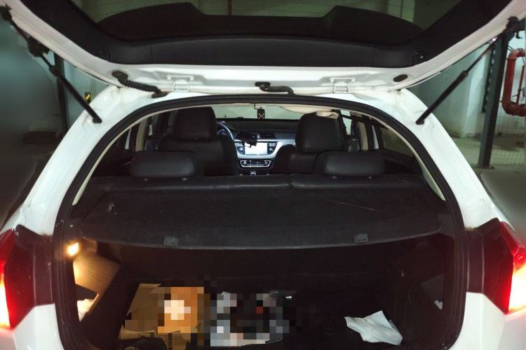 Used Geely Auto Vision X3 2017 1.5L Manual Elite Model Trunk