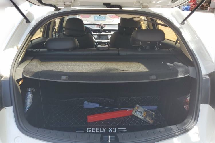 Used Geely Auto Vision X3 2017 1.5L Automatic Luxury Model Trunk