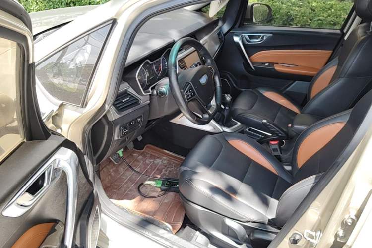 Used Geely Auto Vision X3 2017 1.5L Manual Luxury Model Driver Seat