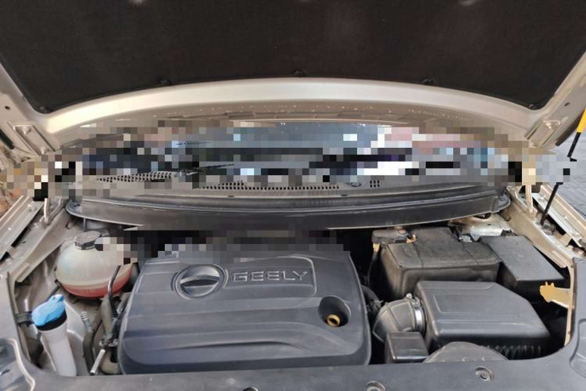 Used Geely Auto Vision X3 2017 1.5L Manual Elite Model Engine Bay