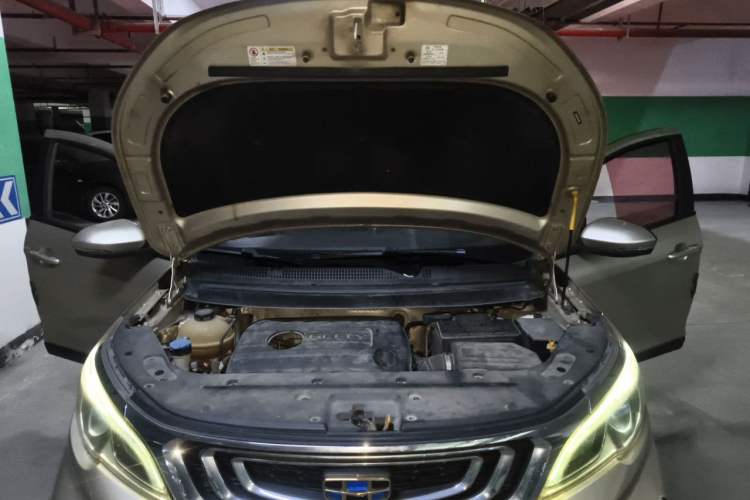 Used Geely Auto Vision X3 2017 1.5L Manual Elite Model Engine Bay