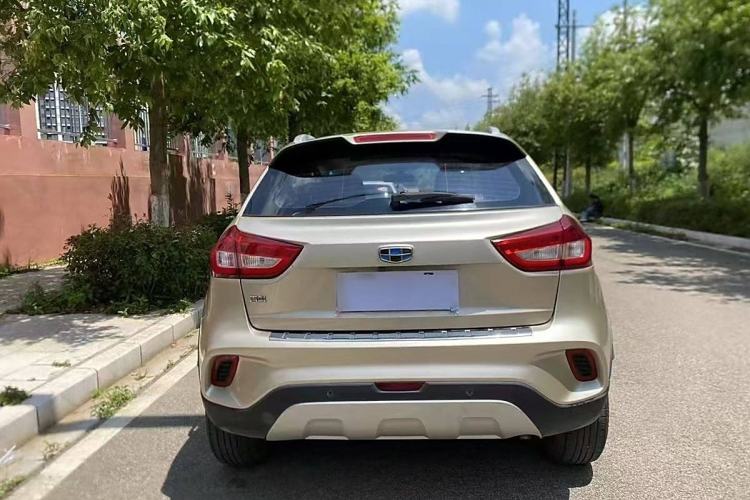 Used Geely Auto Vision X3 2017 1.5L Manual Elite Model Exterior 4