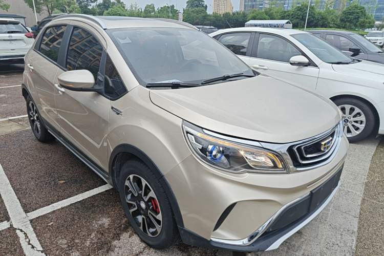 Used Geely Auto Vision X3 2017 1.5L Automatic Luxury Model Front Right 45 Deg