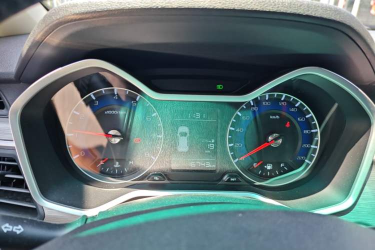 Used Geely Auto Vision X3 2017 1.5L Manual Luxury Model Instrument Cluster