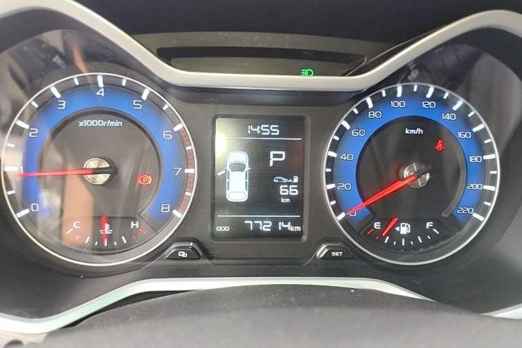Used Geely Auto Vision X3 2017 1.5L Automatic Elite Model Instrument Cluster