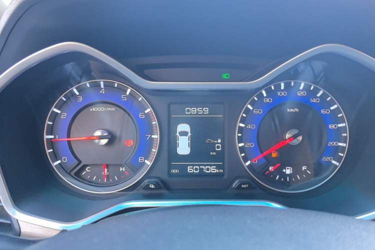 Used Geely Auto Vision X3 2017 1.5L Manual Elite Model Instrument Cluster