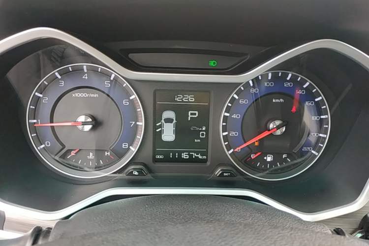 Used Geely Auto Vision X3 2017 1.5L Automatic Luxury Model Instrument Cluster