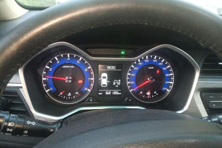 Used Geely Auto Vision X3 2017 1.5L Manual Elite Model Instrument Cluster
