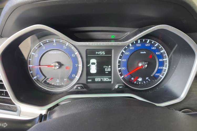 Used Geely Auto Vision X3 2017 1.5L Manual Luxury Model Instrument Cluster