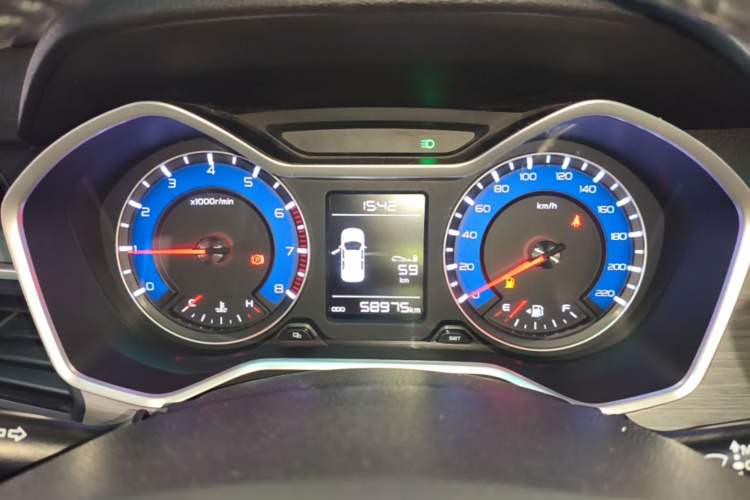 Used Geely Auto Vision X3 2017 1.5L Manual Luxury Model Instrument Cluster